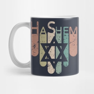 Hashem Star of David Retro Mug